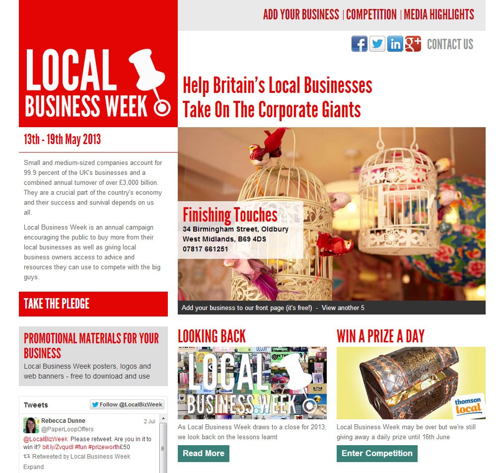 Local Business Week screenshot 1