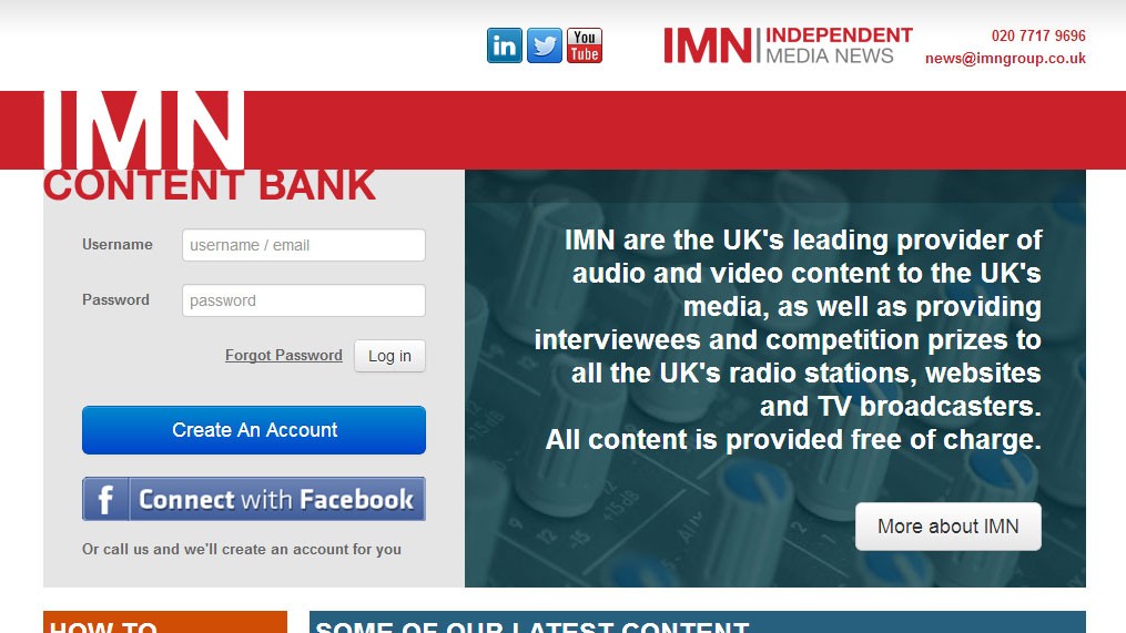 IMN Content Portal