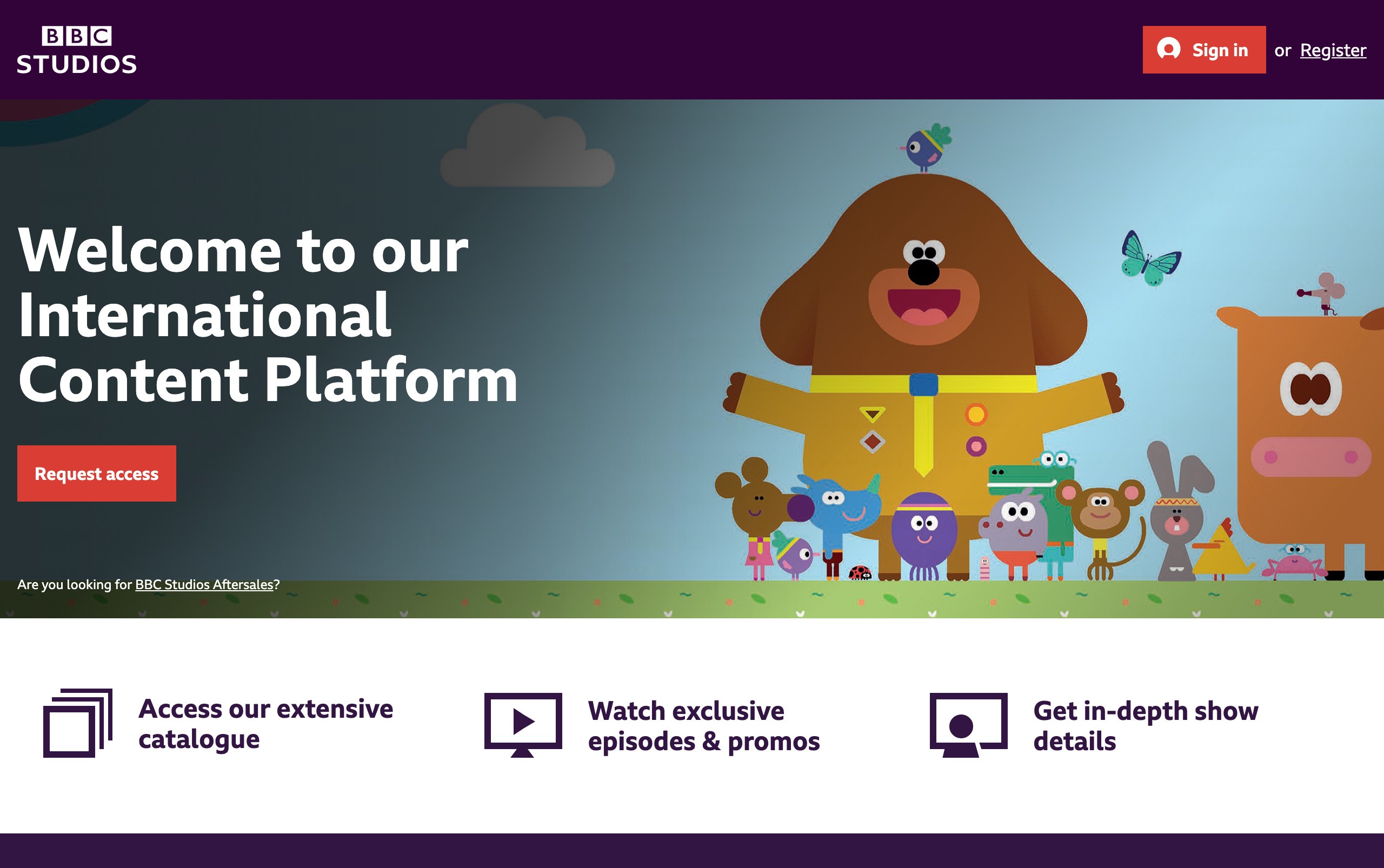 International Content Platform screenshot 1