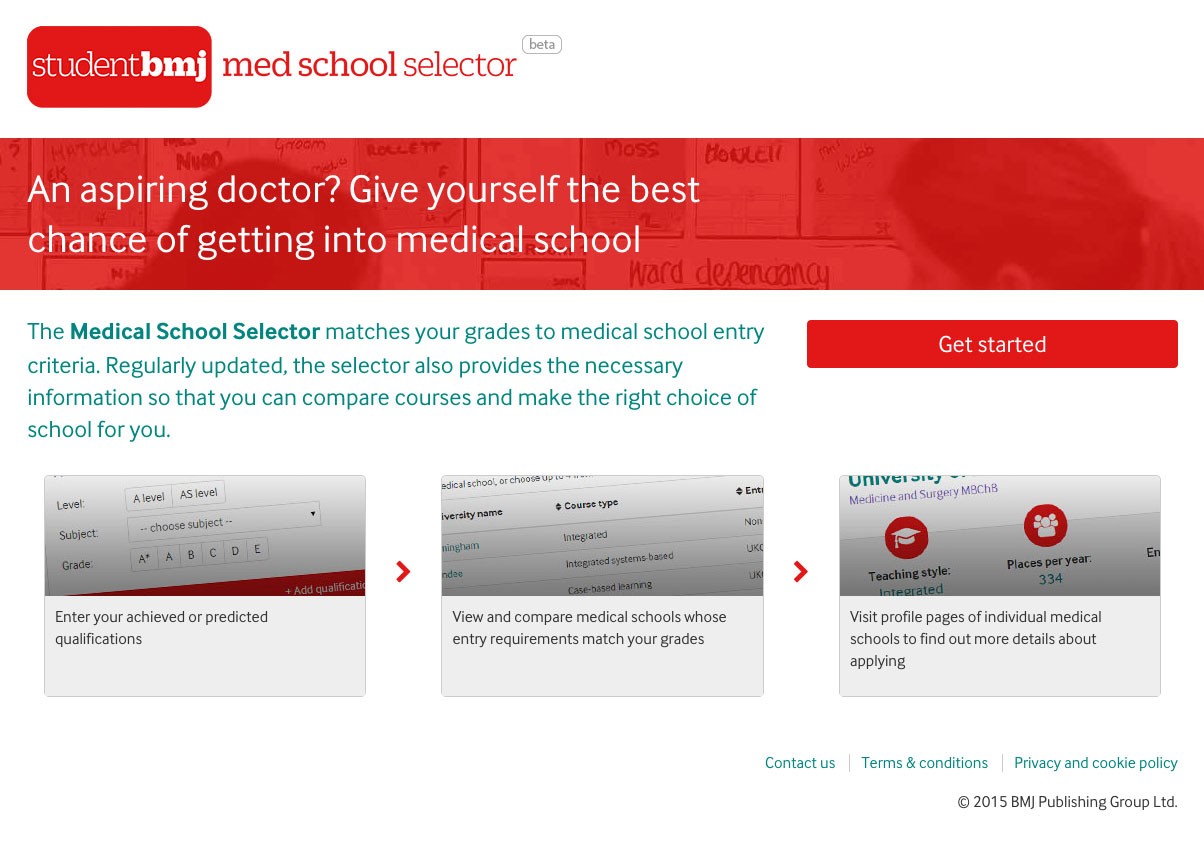 Med School Selector screenshot 1