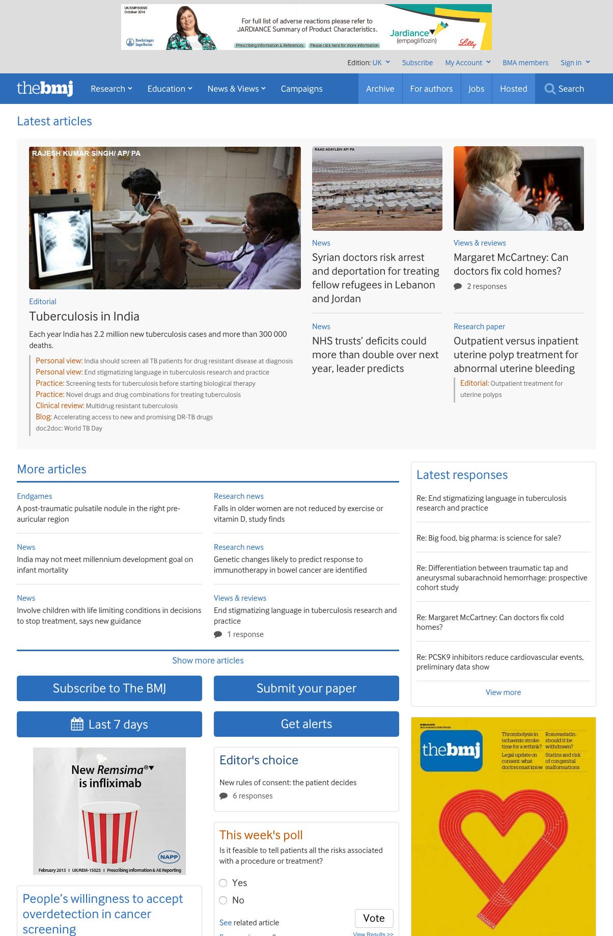 The BMJ screenshot 1