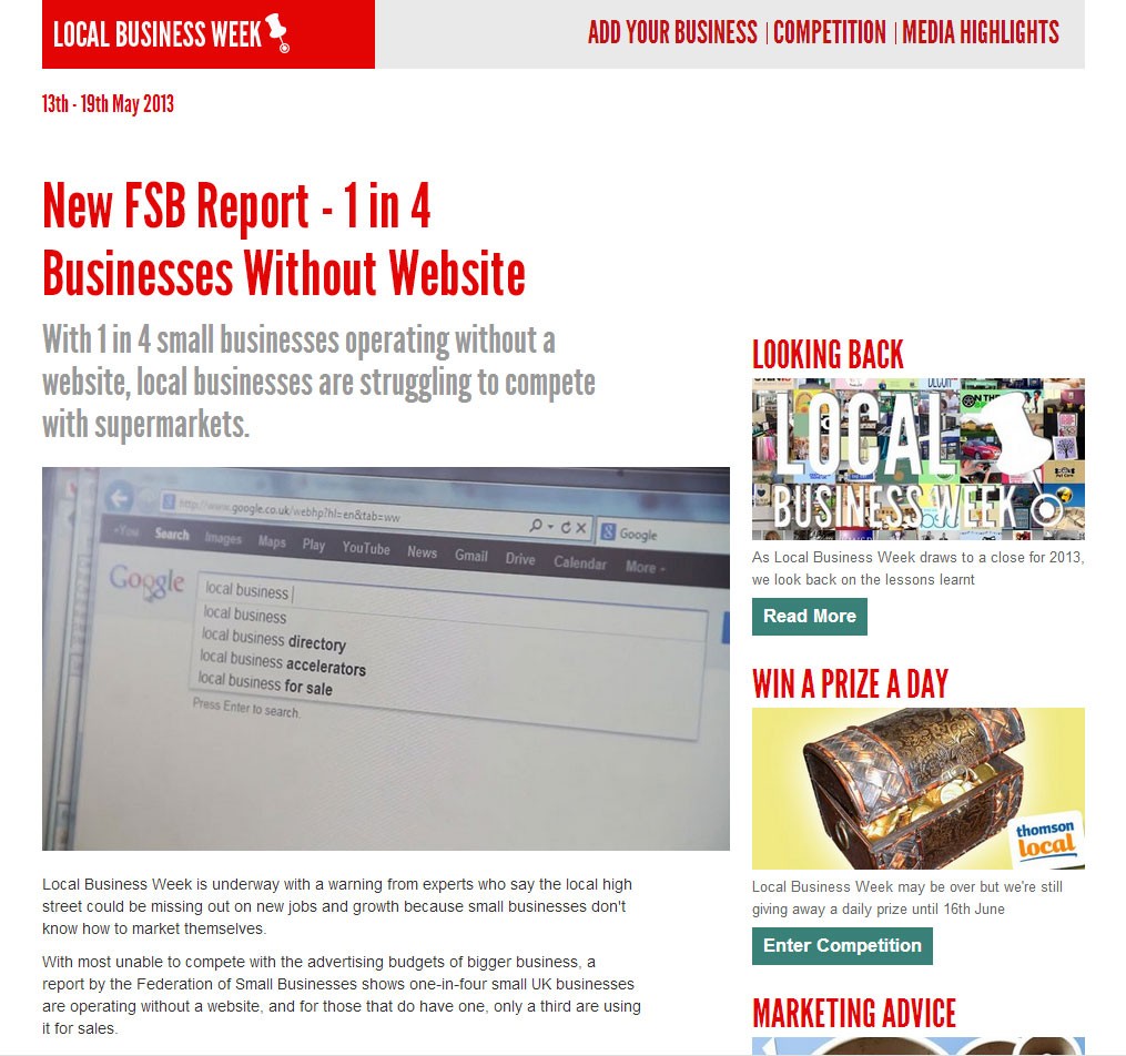Local Business Week screenshot 2