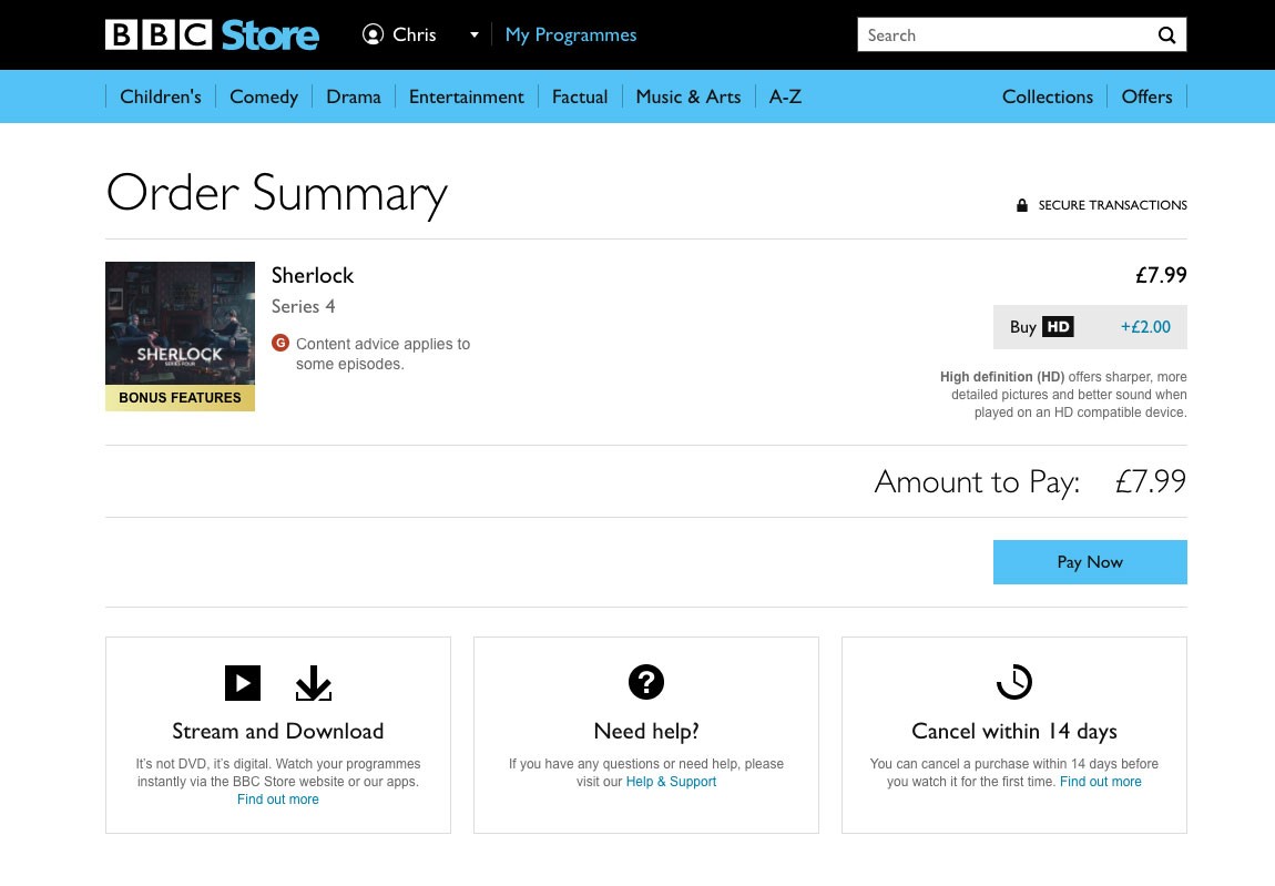 BBC Store screenshot 3