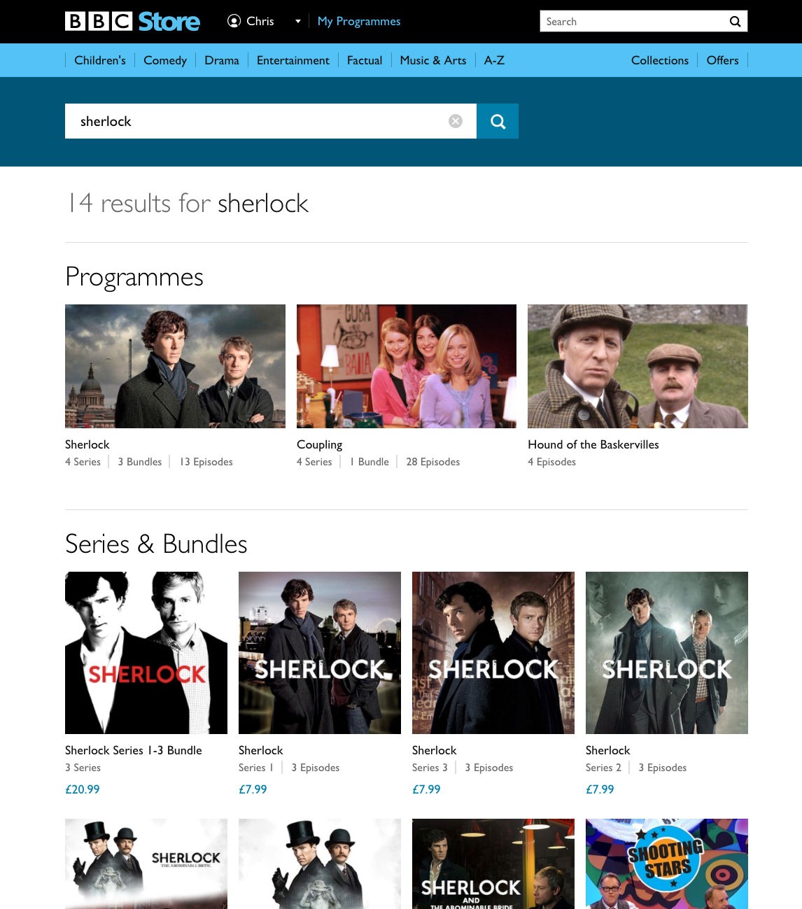BBC Store screenshot 2